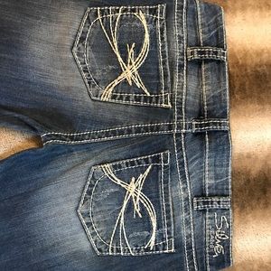 Silver Brand jeans with extra cute button closure
